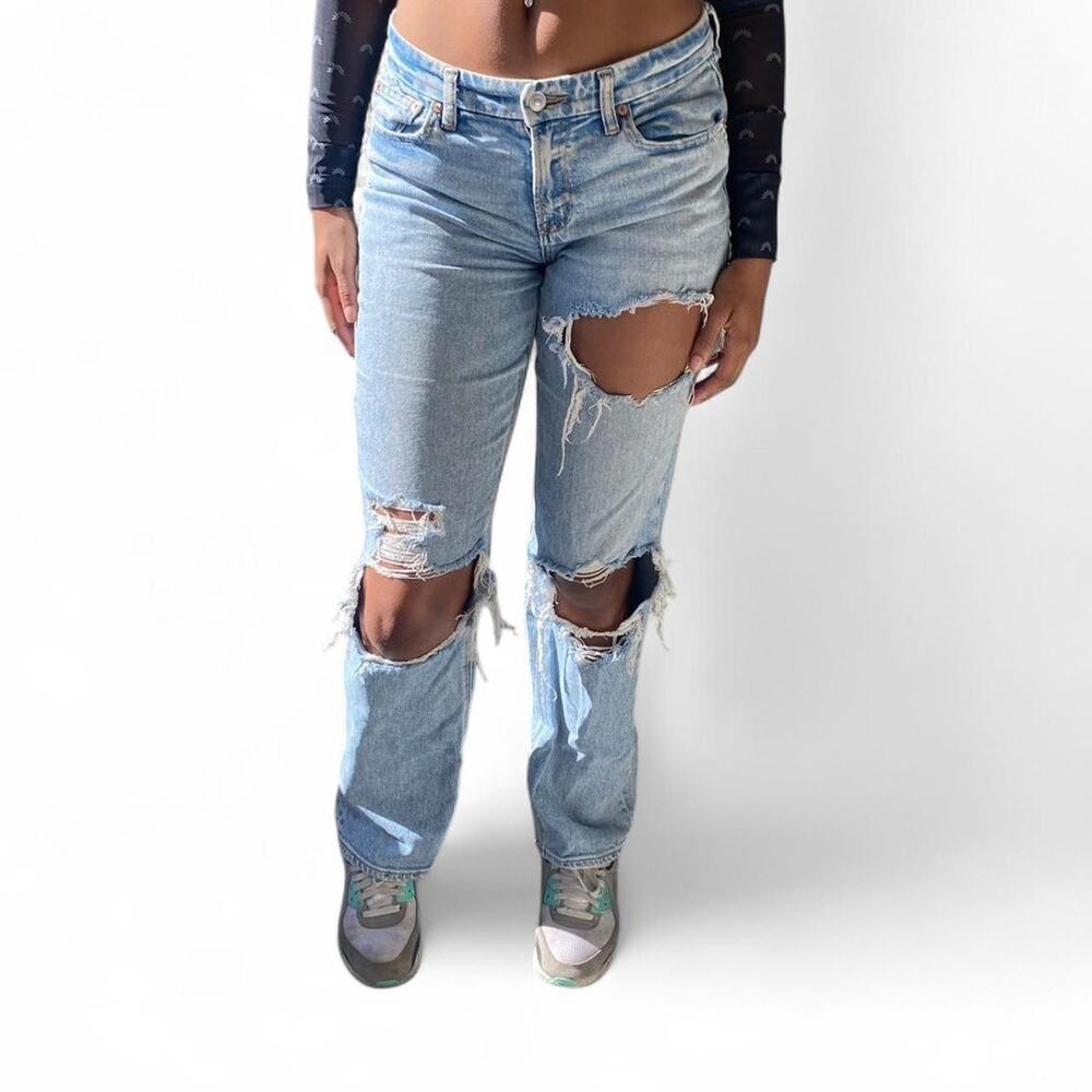 American eagle distressed mid